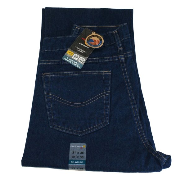 Carhartt Other - CARHARTT FR Jeans Men's 31x36 Relaxed Fit Dungaree Flame Resistant NEW WITH TAGS